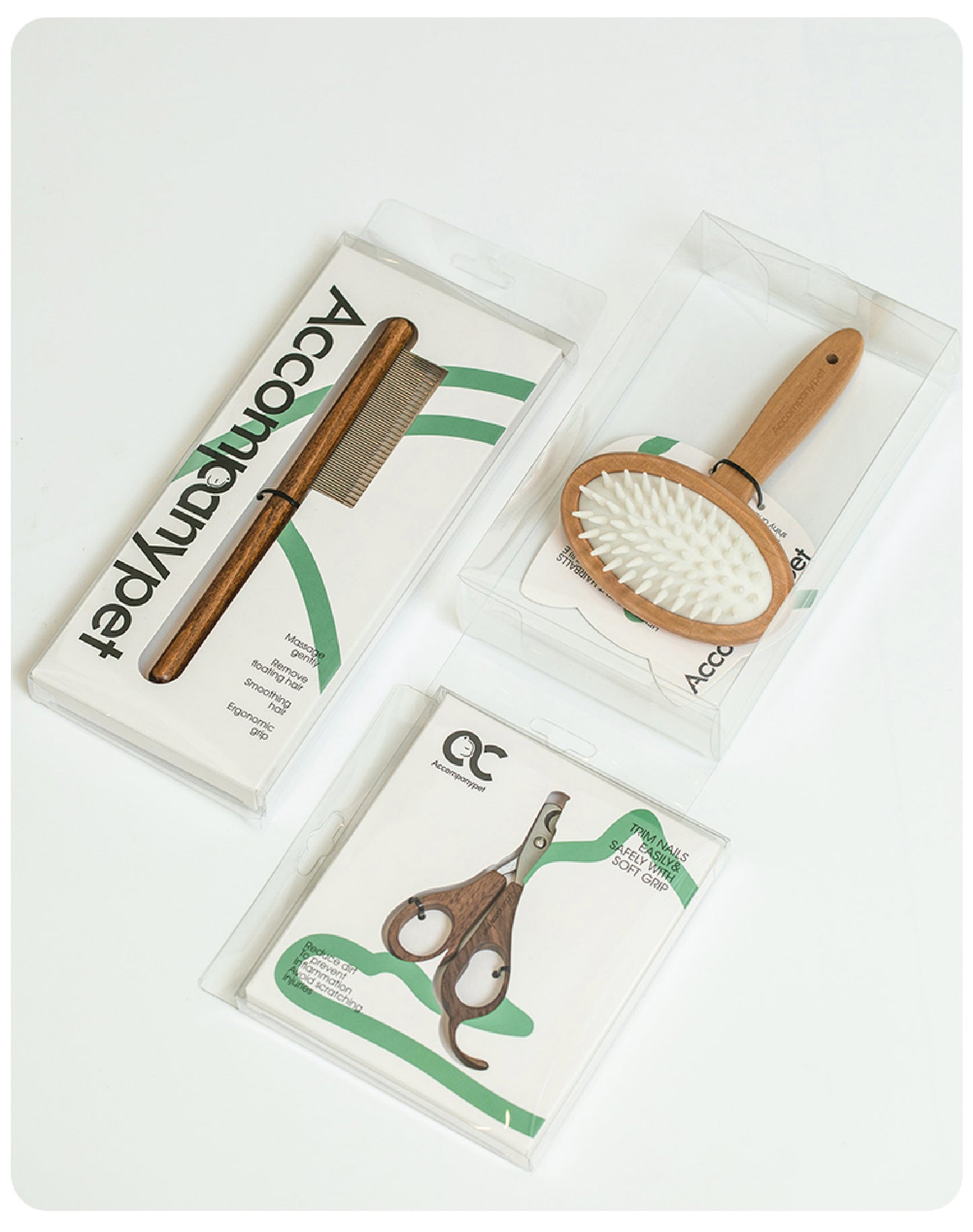 Professional De-Matting Comb | Solid Wood Grooming Tool