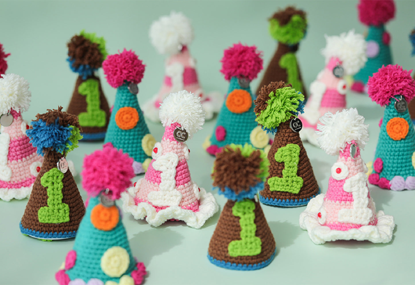 Handmade Festive Pet Hat | A Hand-Crocheted Celebration Hat