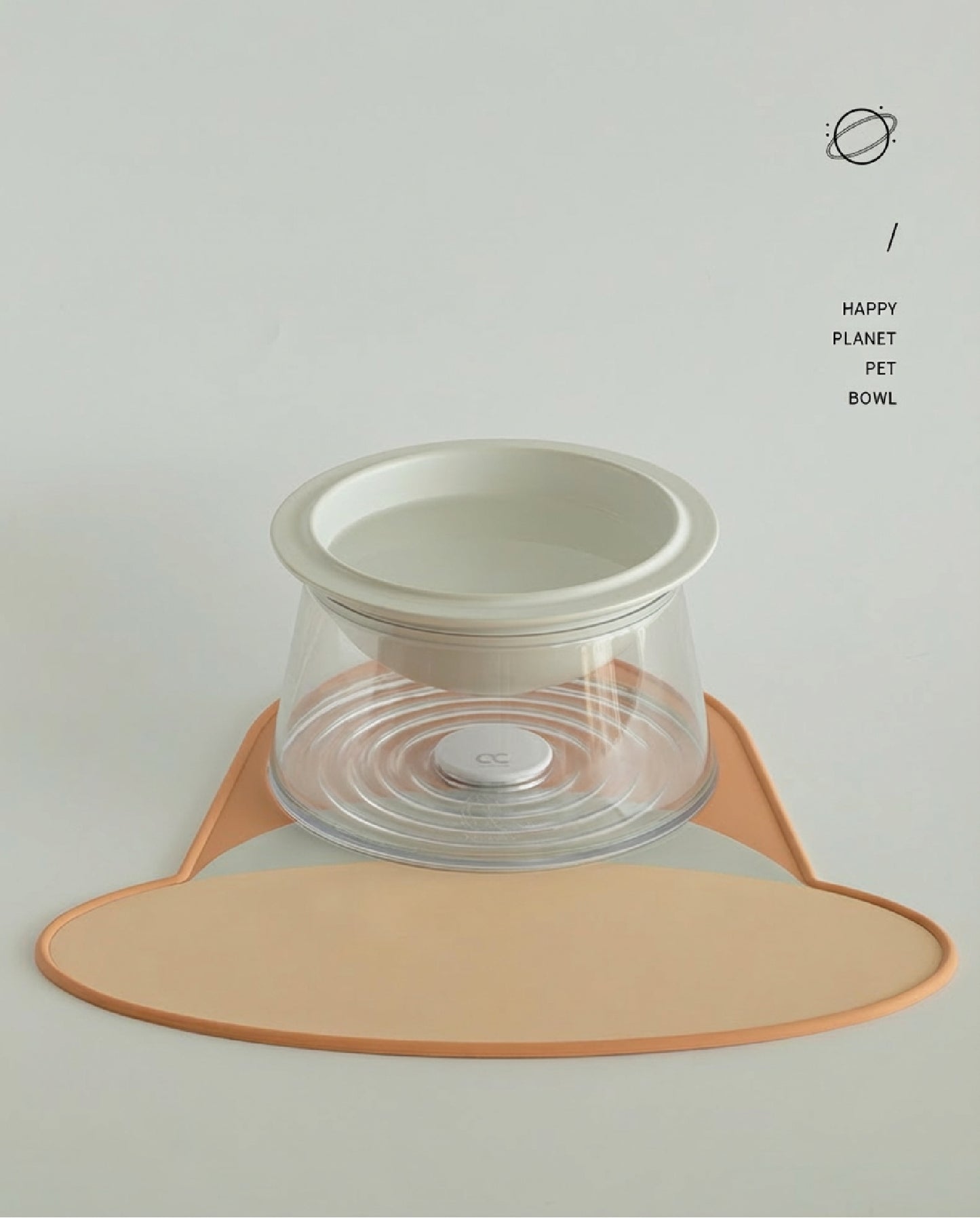 The "Happy Planet" Bowl | Elevated Ceramic Feeder (Anti-Whisker Fatigue)