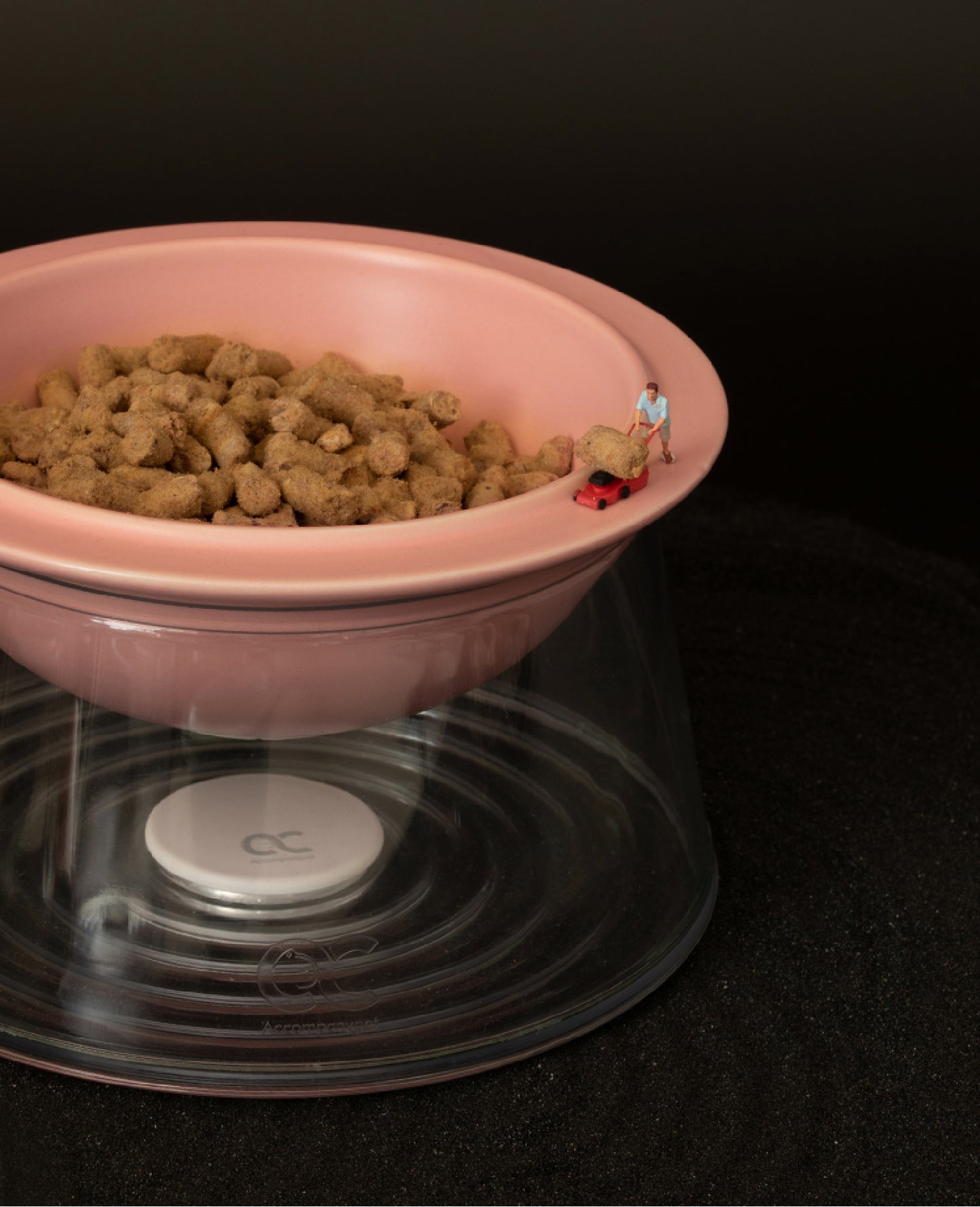 The "Happy Planet" Bowl | Elevated Ceramic Feeder (Anti-Whisker Fatigue)