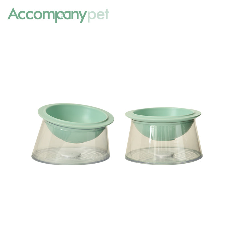 The "Happy Planet" Bowl | Elevated Ceramic Feeder (Anti-Whisker Fatigue)